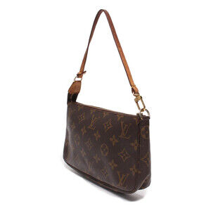 Louis Vuitton Pochette Handbag Monogram Accessory Accessoires Pouch